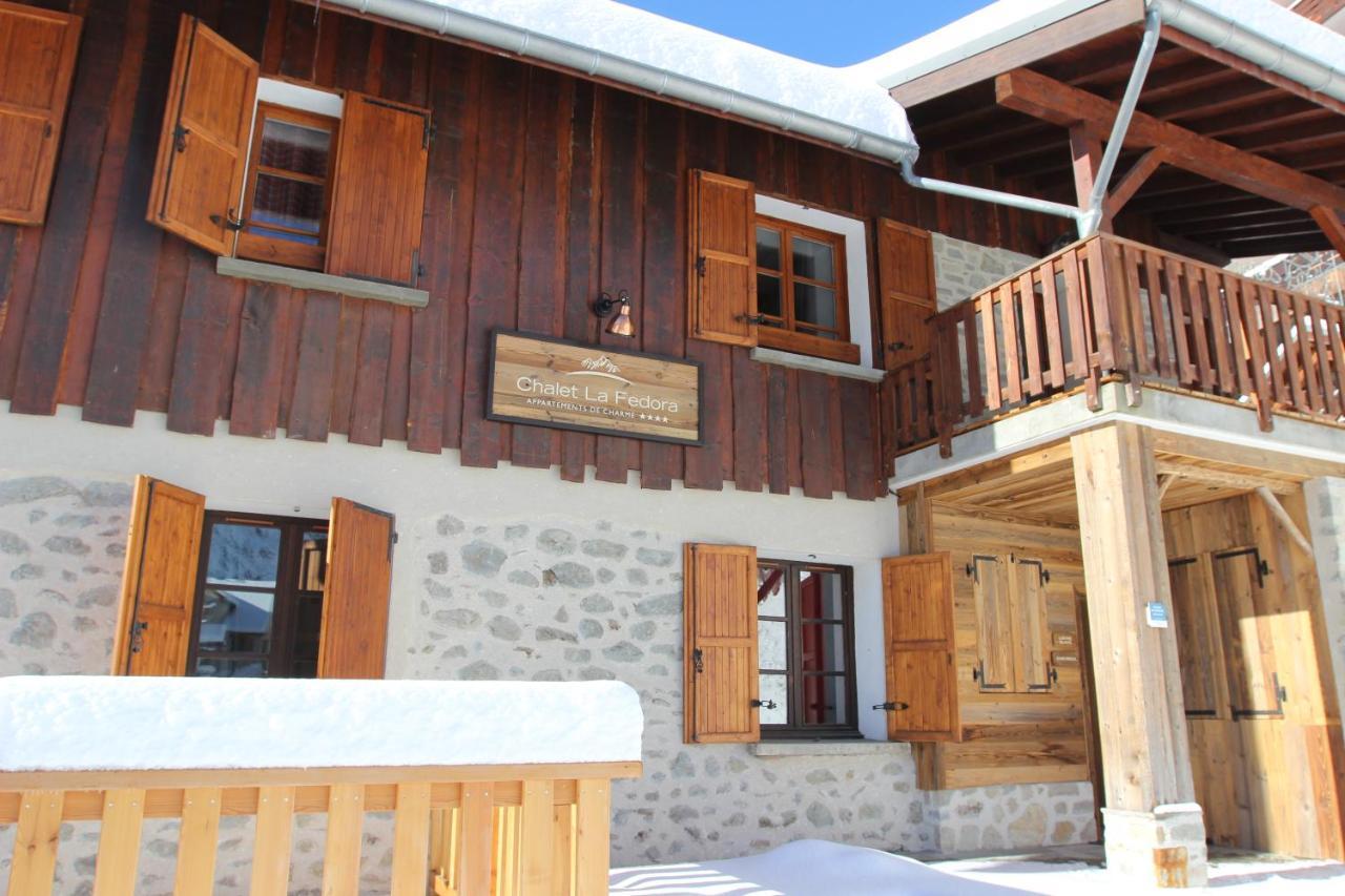 Chalet La Fedora - Appartements De Charme Vaujany Ngoại thất bức ảnh