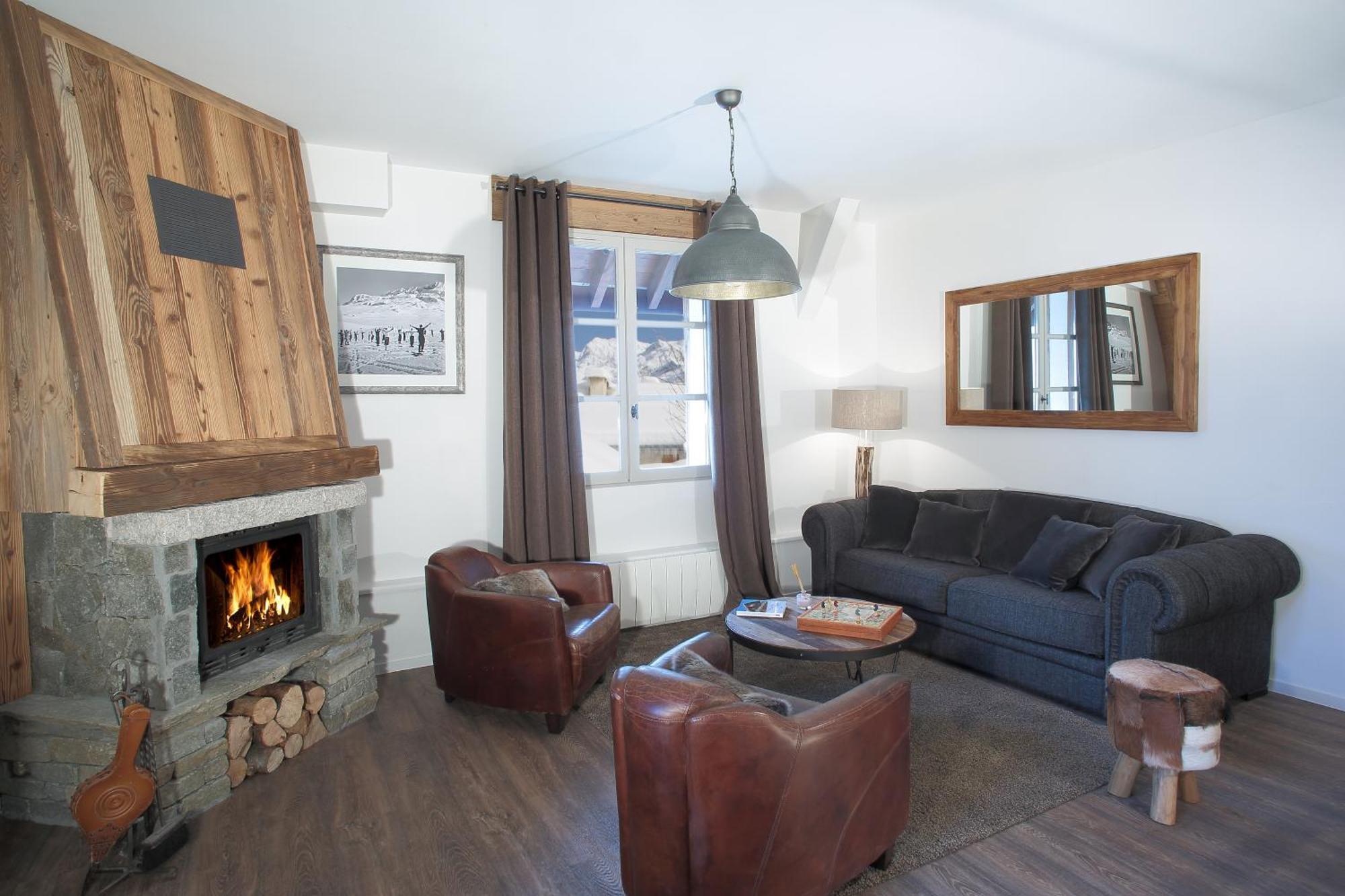 Chalet La Fedora - Appartements De Charme Vaujany Phòng bức ảnh